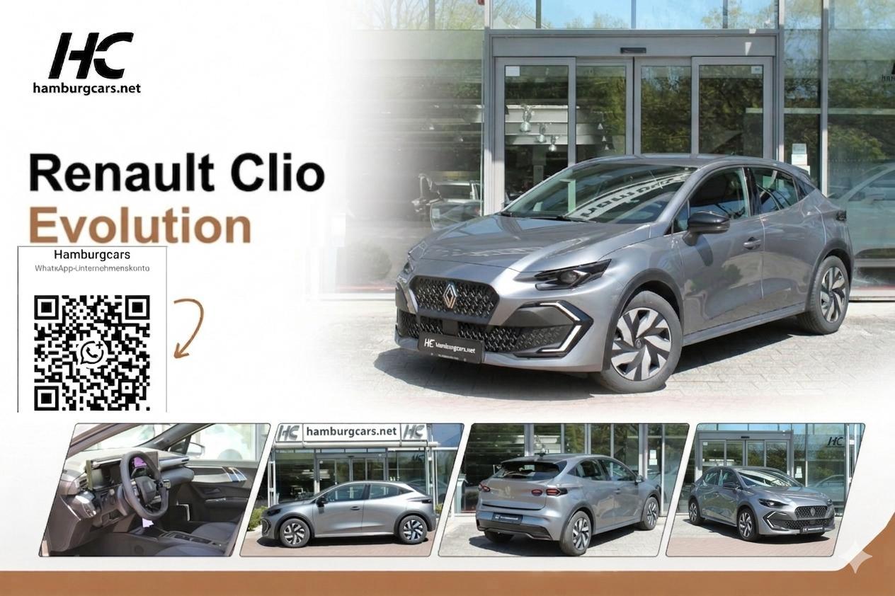 Renault Clio Evolution TCe 115 EDC (Aut.) Sitzh, Park...