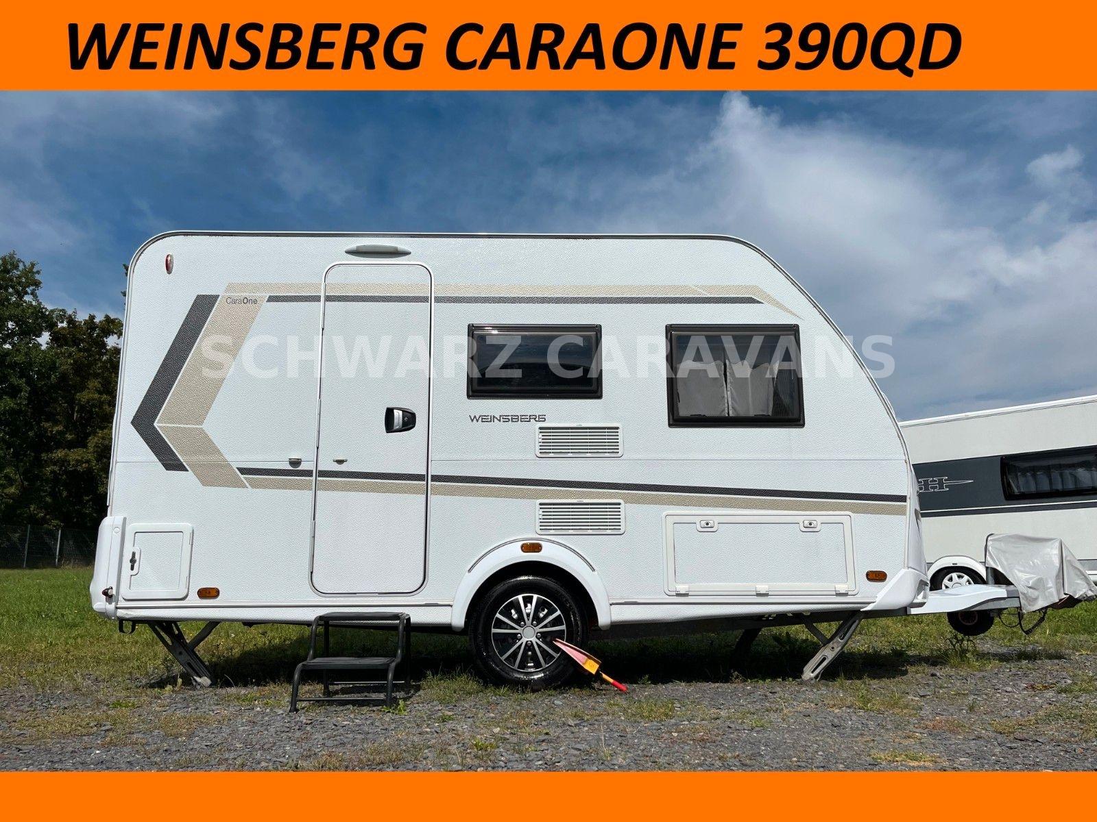 Weinsberg CaraOne 390QD auto. SAT/TV Anlage / Vorzelt