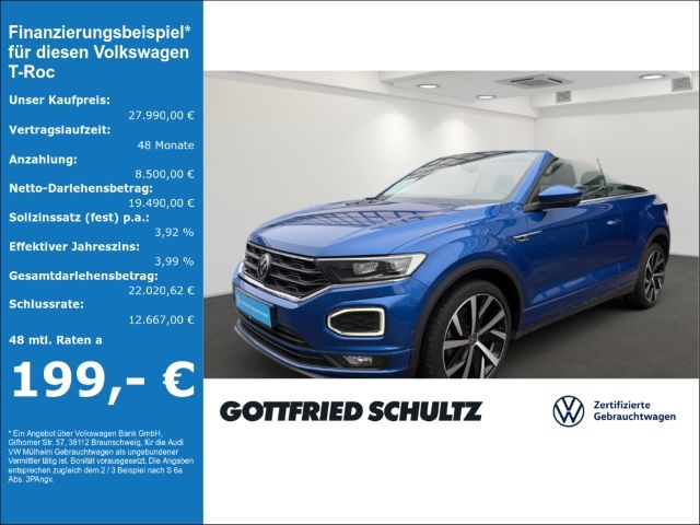 Volkswagen T-Roc Cabriolet 1.5 TSI DSG NAV KAMERA R-Line SH