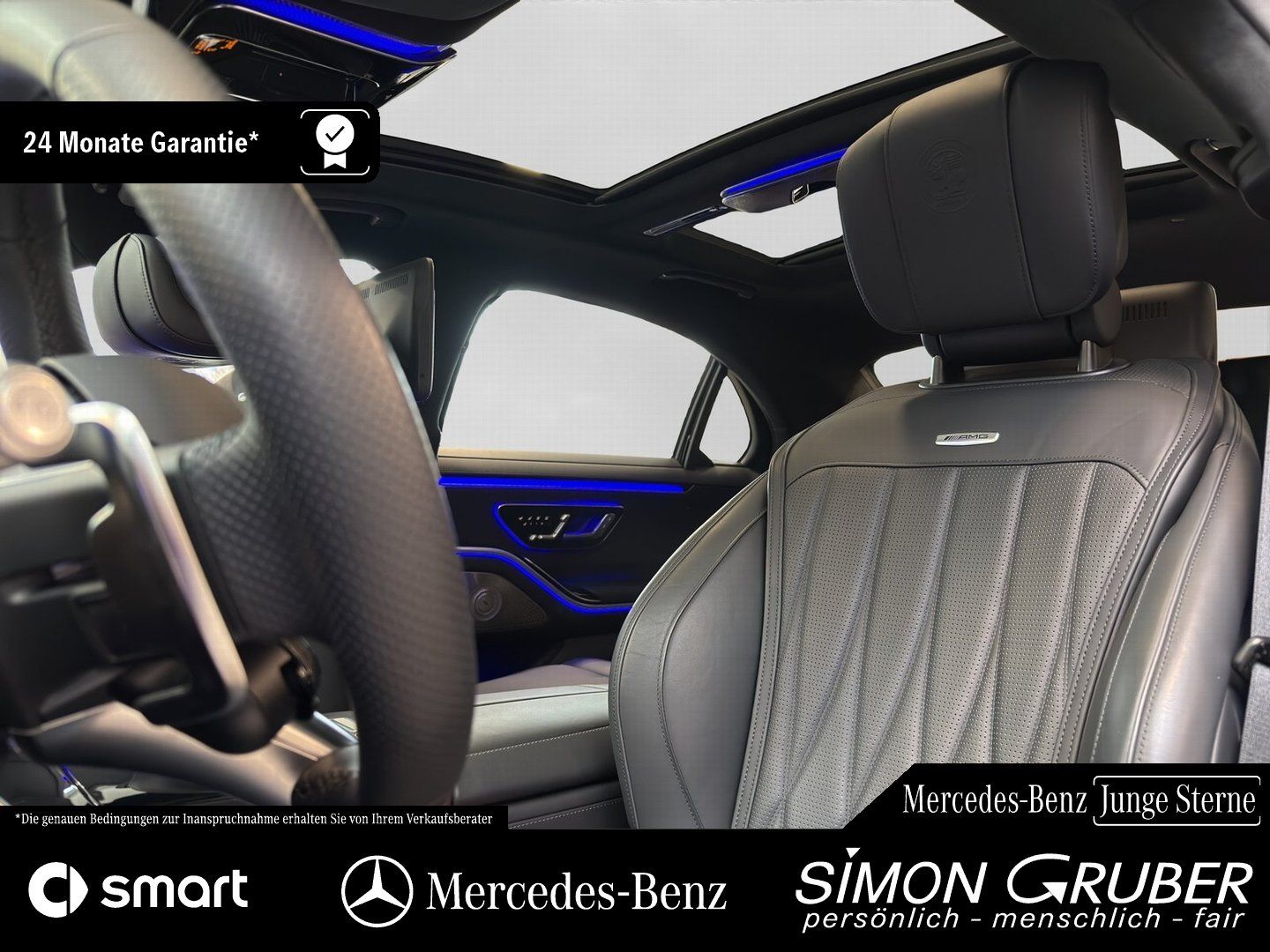 Fahrzeugabbildung Mercedes-Benz S 63 E Performance AMG Exklusiv Fond-Entertain