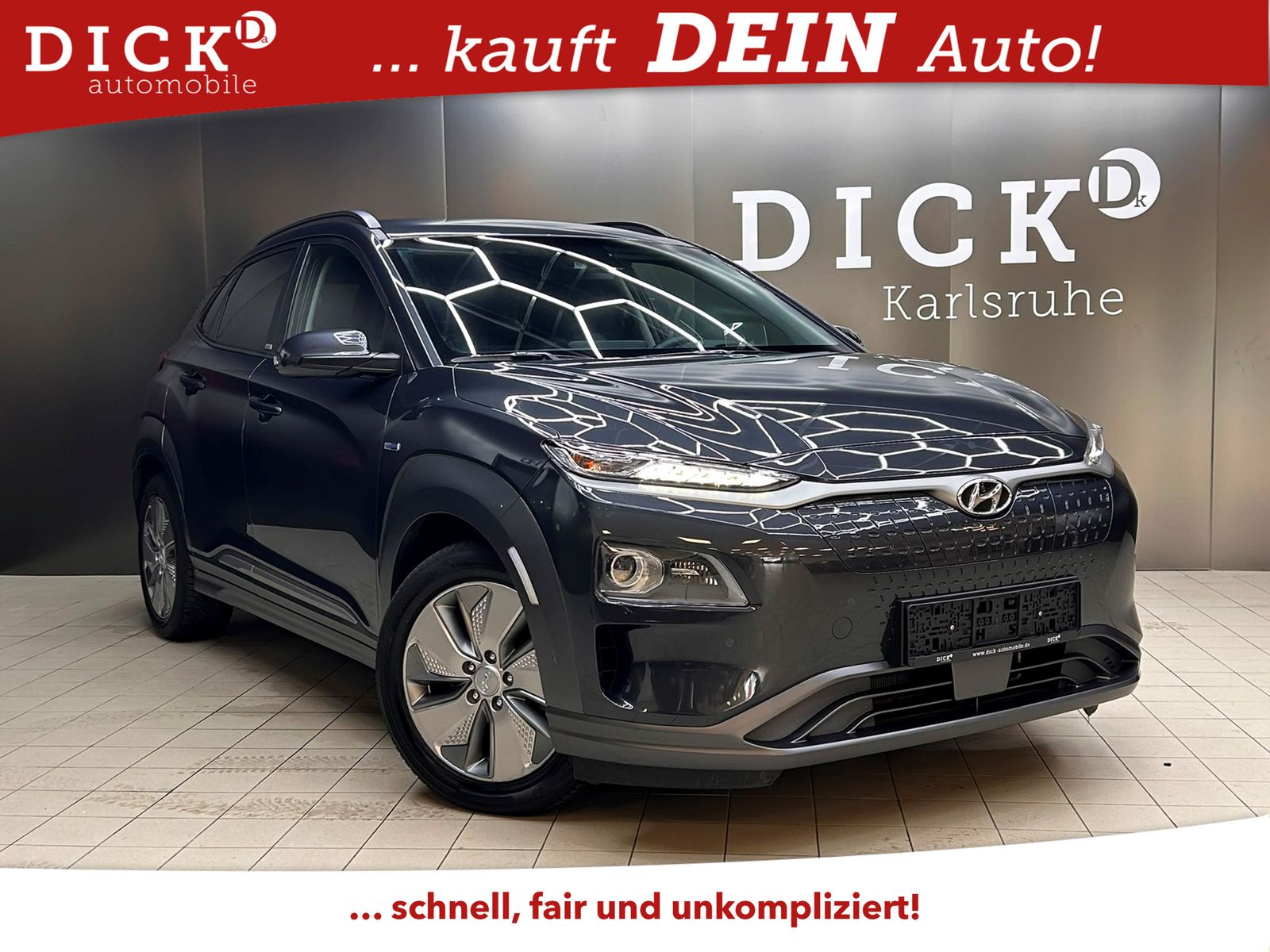 Hyundai Kona Elektro Prime LED+NAVI+HEAD+KREL+KAM+ACC+WP