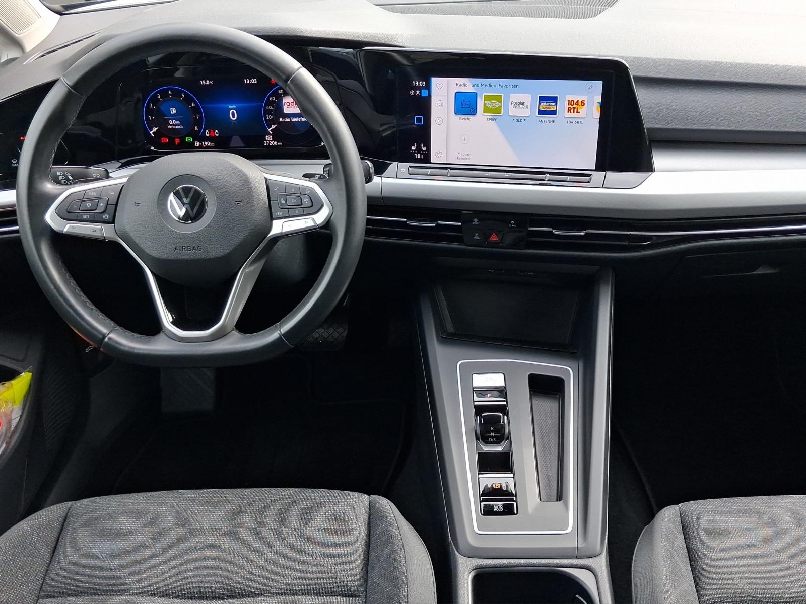 Volkswagen Golf Life 1,0 l eTSI Life (EURO 6d) 1.Hd/ Spurw, миниатюра 7