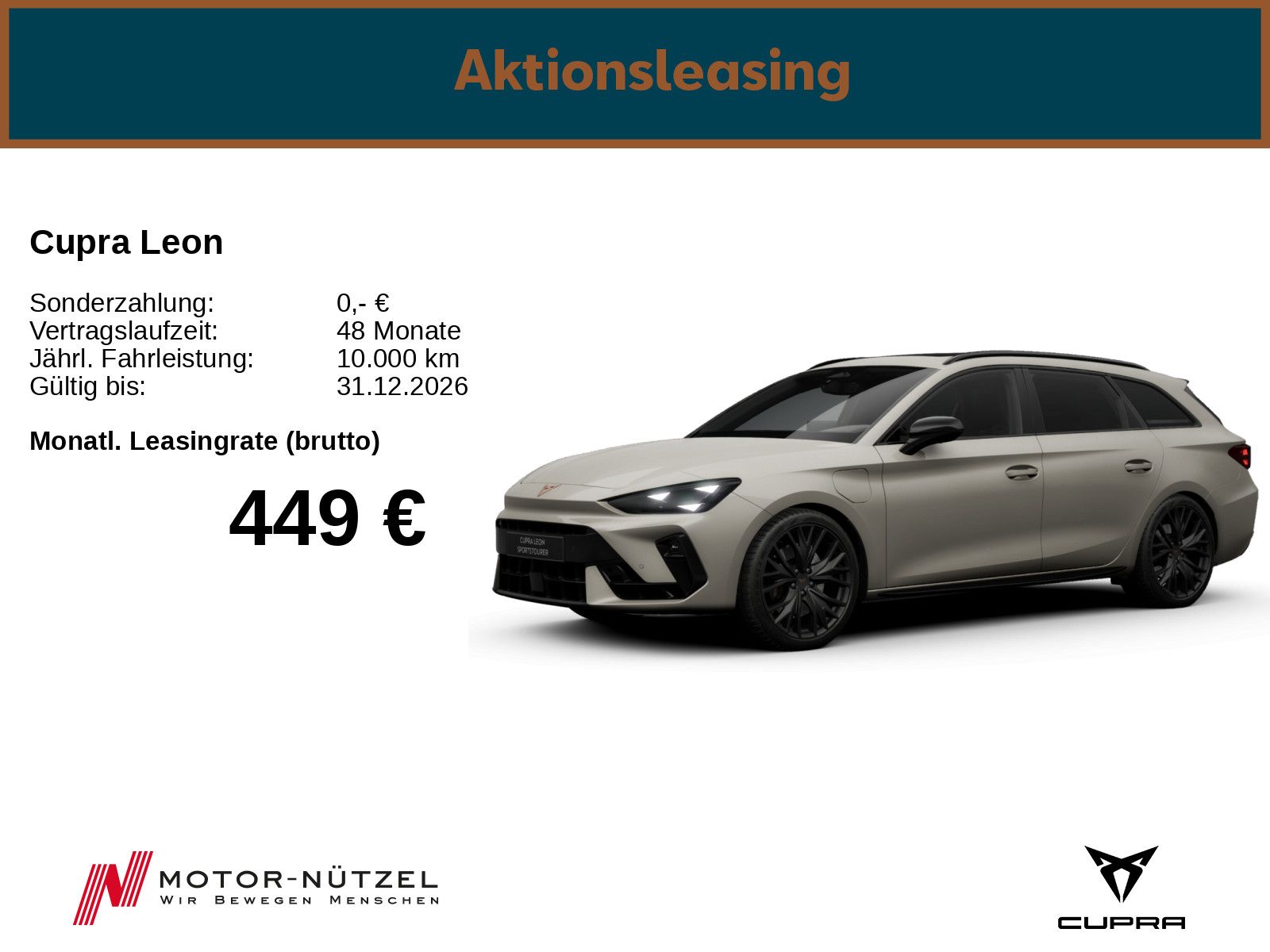 Cupra Leon Sportstourer 1.5 e-Hybrid VZ 6-Gang DSG