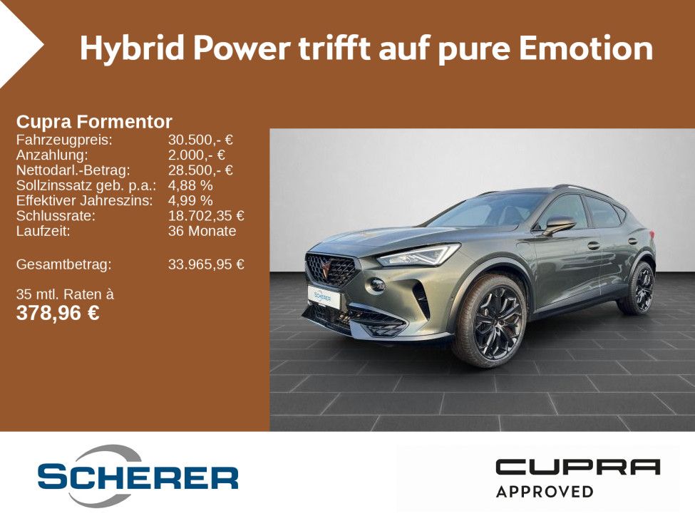 Cupra Formentor VZ Tribe Edition Pano 360° FAP-XL Beat