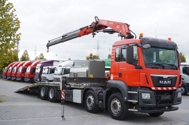 MAN TGS 35.360 E6 8×2 / HDS FASSI F235 / Tow truck