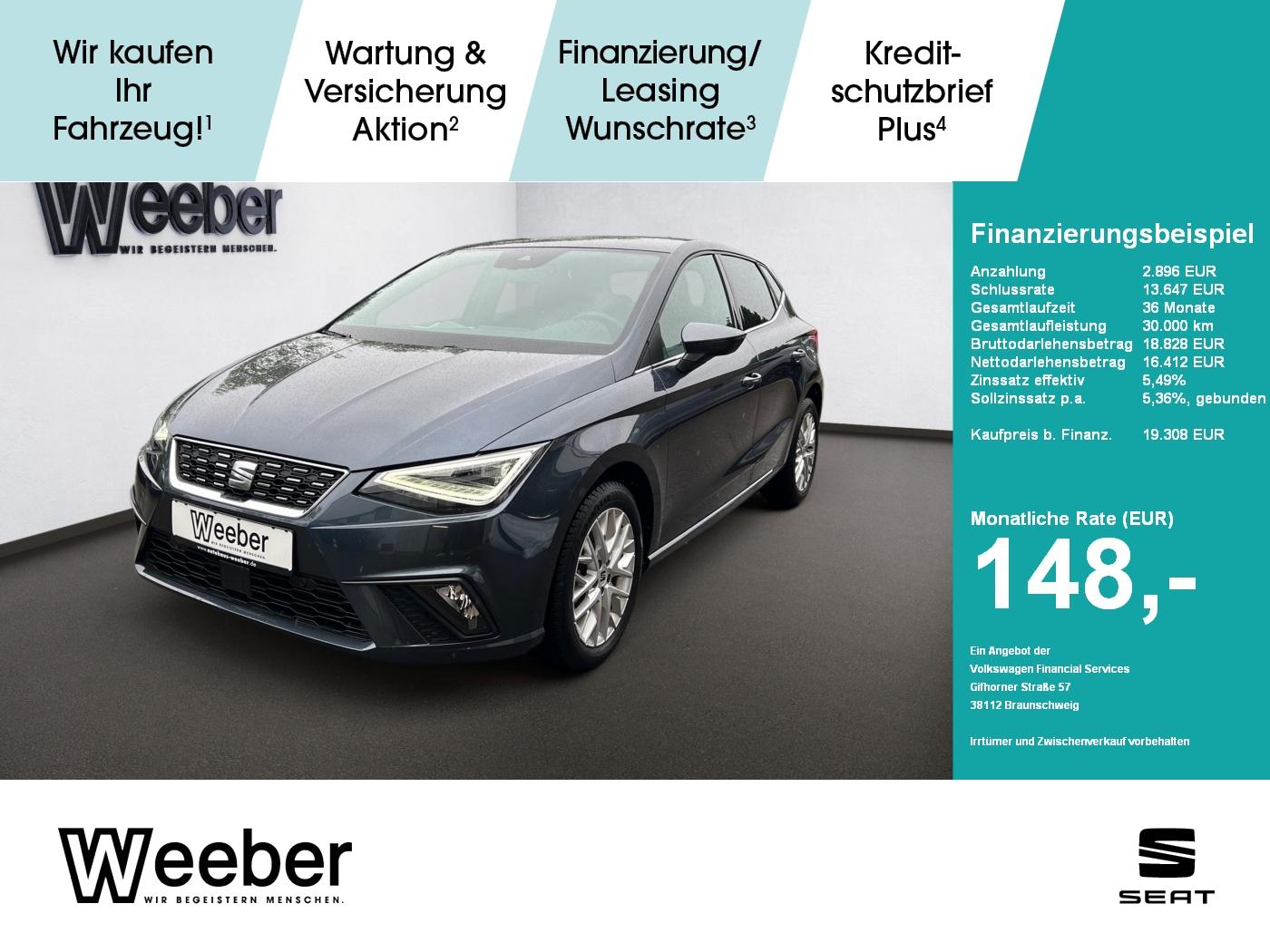 Seat Ibiza Xcellence *NAVI*LED*APP CONNECT*ACC*KAMERA