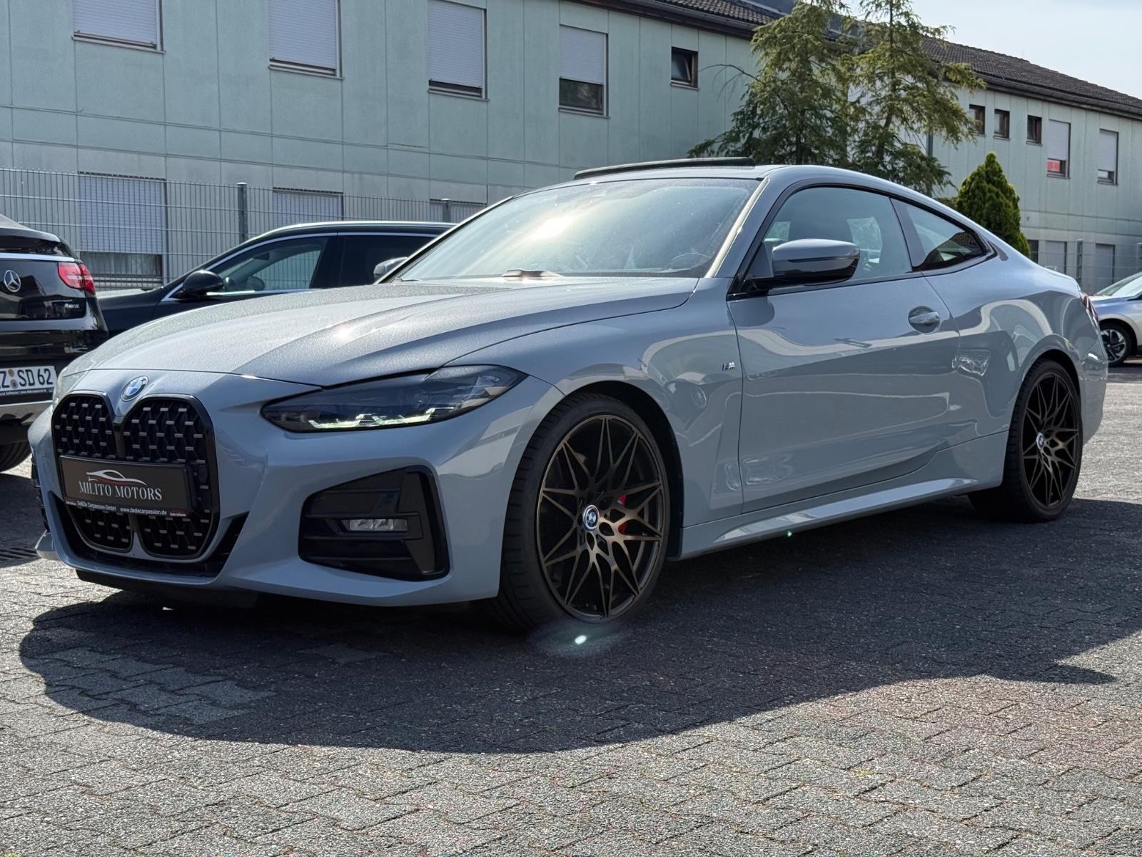 BMW 430i Coupé M-Sport Glasdach/HeadUp/Deutsch/uFREI