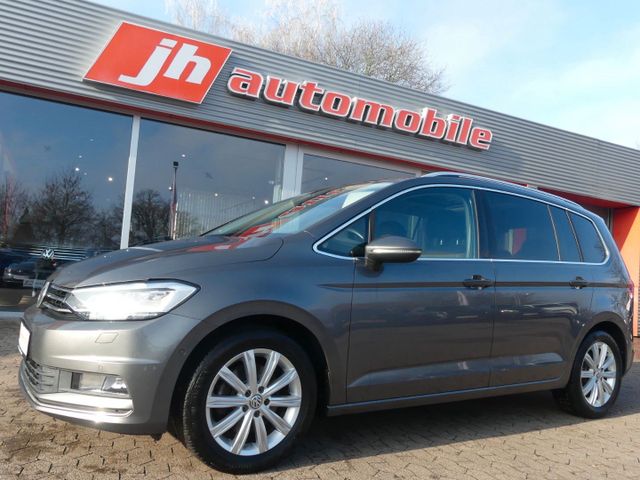 Volkswagen Touran Highline Panorama*SHZ*LED*Velours*1.Hand