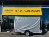 Humbaur HKT 183117 S  Anhänger absenkbar 1,8t. Plane - Motorradanhänger Absenkbar