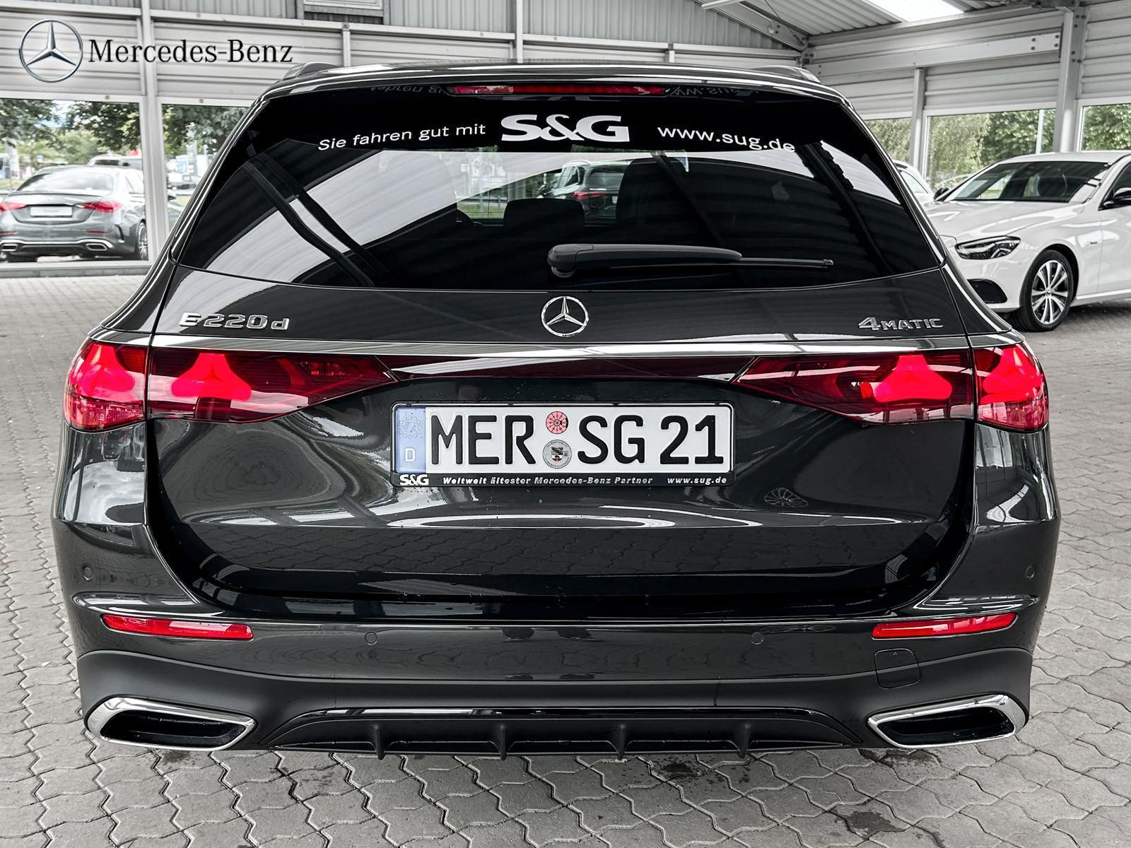 Mercedes-Benz E 220 d 4MATIC T-Modell MBUX+360°+ Pano+Night