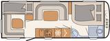 Dethleffs Camper 650 FMK SnowPlus, Vollausstattung - Dethleffs 65