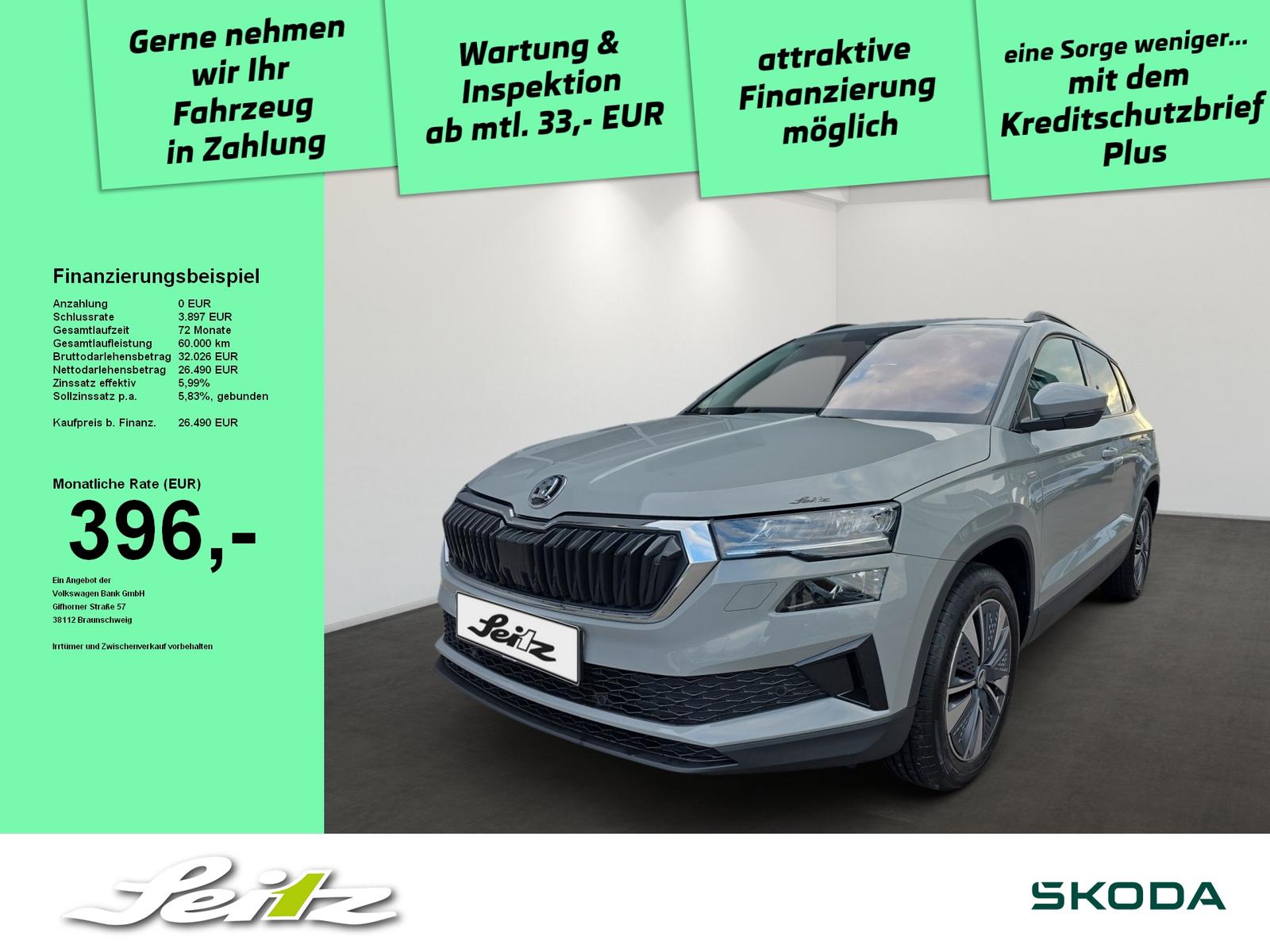 Skoda Karoq 1.5 TSI Tour *LED*PANO*KAMERA*NAVI*