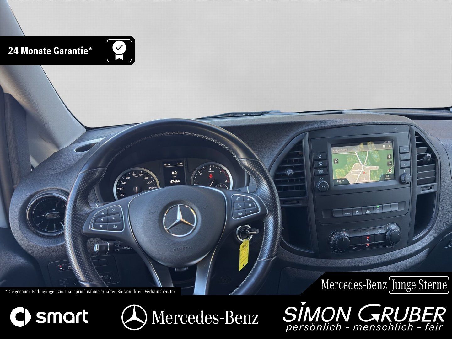 Fahrzeugabbildung Mercedes-Benz Vito 114 Tourer extralang Navi Kamera 8 Sitzer