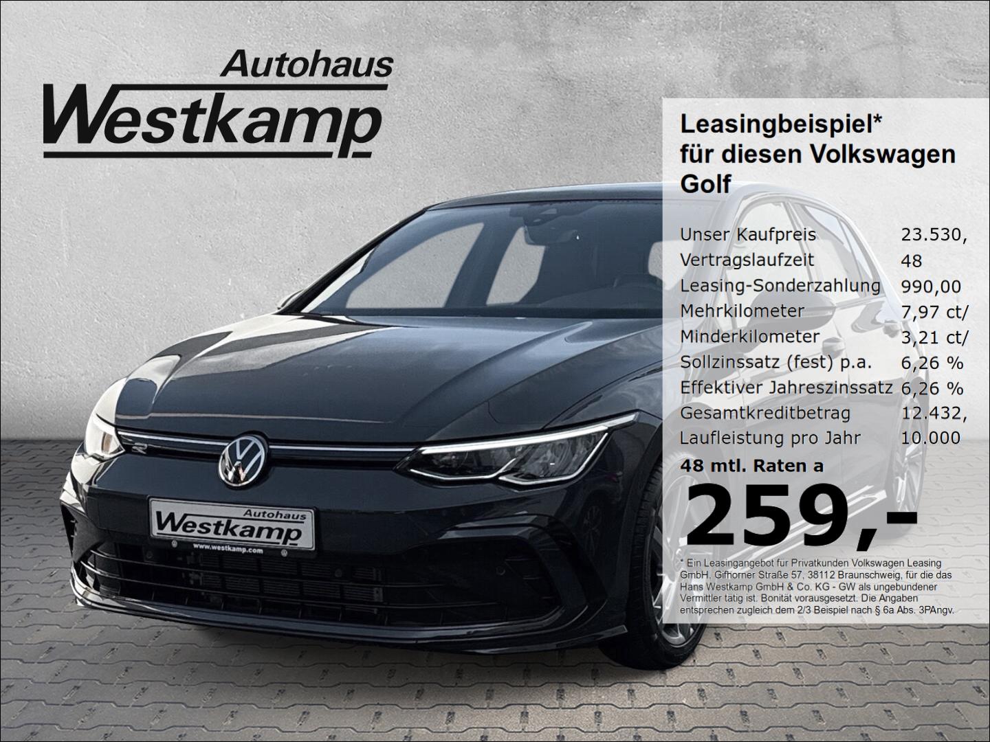 Volkswagen Golf R-Line 1,5 TSI Klimaaut. Led