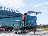 Scania  R490 8x2 EFFER 955 Fly Jib Winch Basket Crane - Scania LKWs