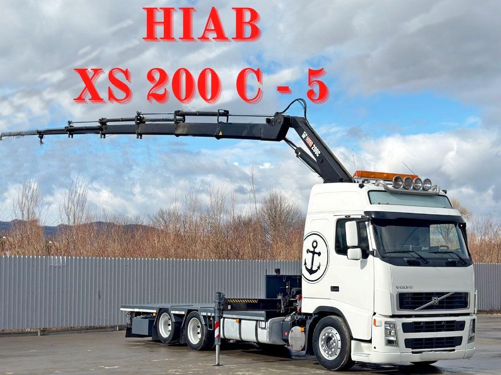 Volvo FH 13 400 Pritsche 6,55m * HIAB XS 200 C-5* TOP