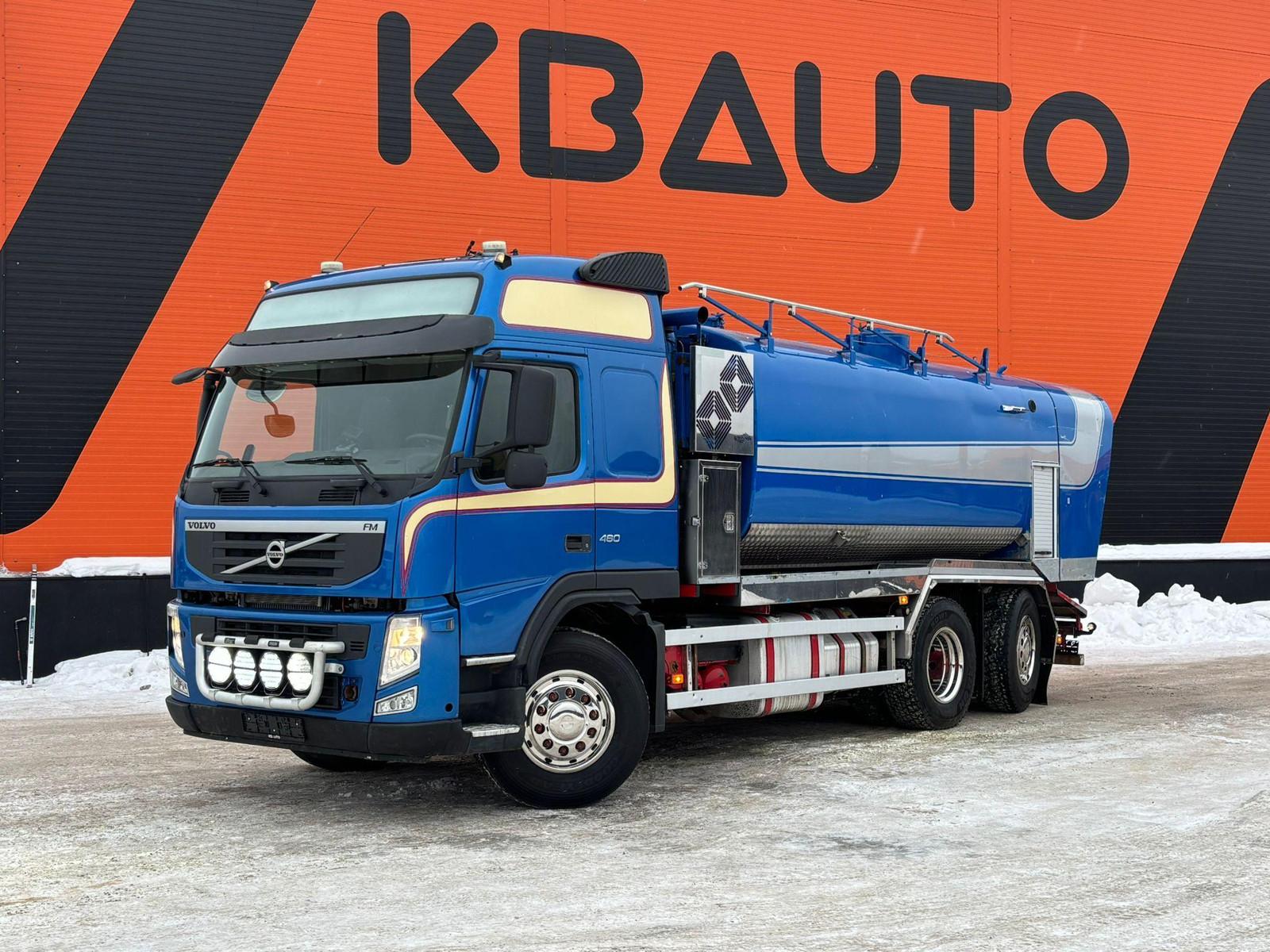 Volvo FM 460 6x2*4 Korp&Son 7 m3 + 8 m3 / VACUUM CVS13