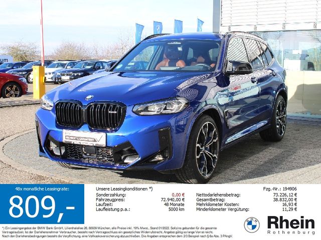 BMW X3 M Pano HarmanKardon HeadUp Kamera ACC Live