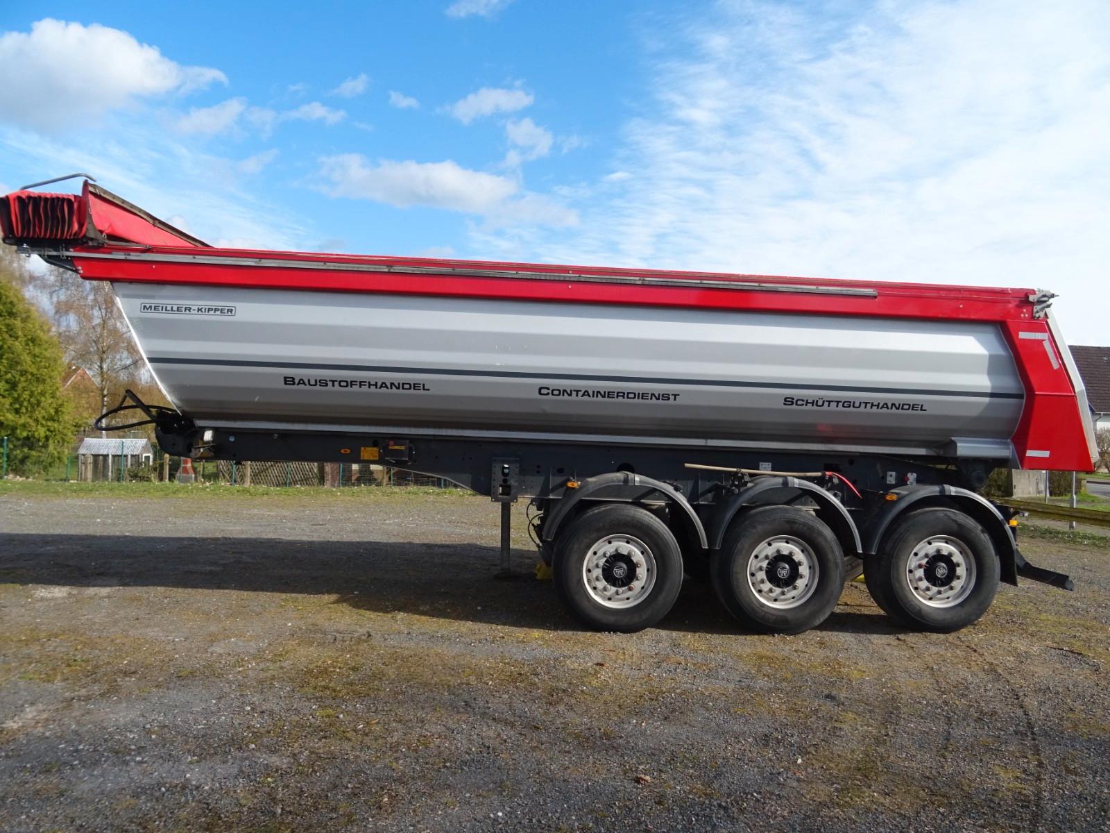 Meiller Kisa3 Kippmulde,Elektrisches Verdeck,Beschädigt