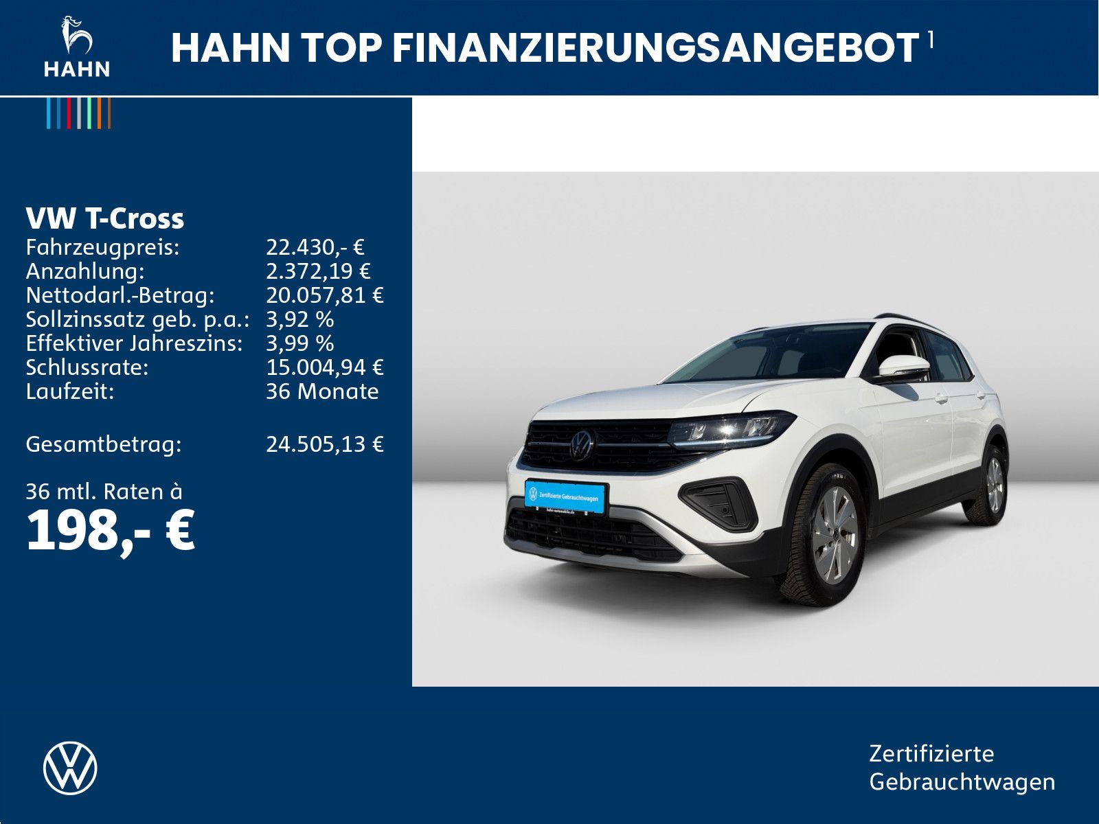 Volkswagen T-Cross 1.0TSI Life LED AHK PDC Sitzzhg APP ACC foto 2