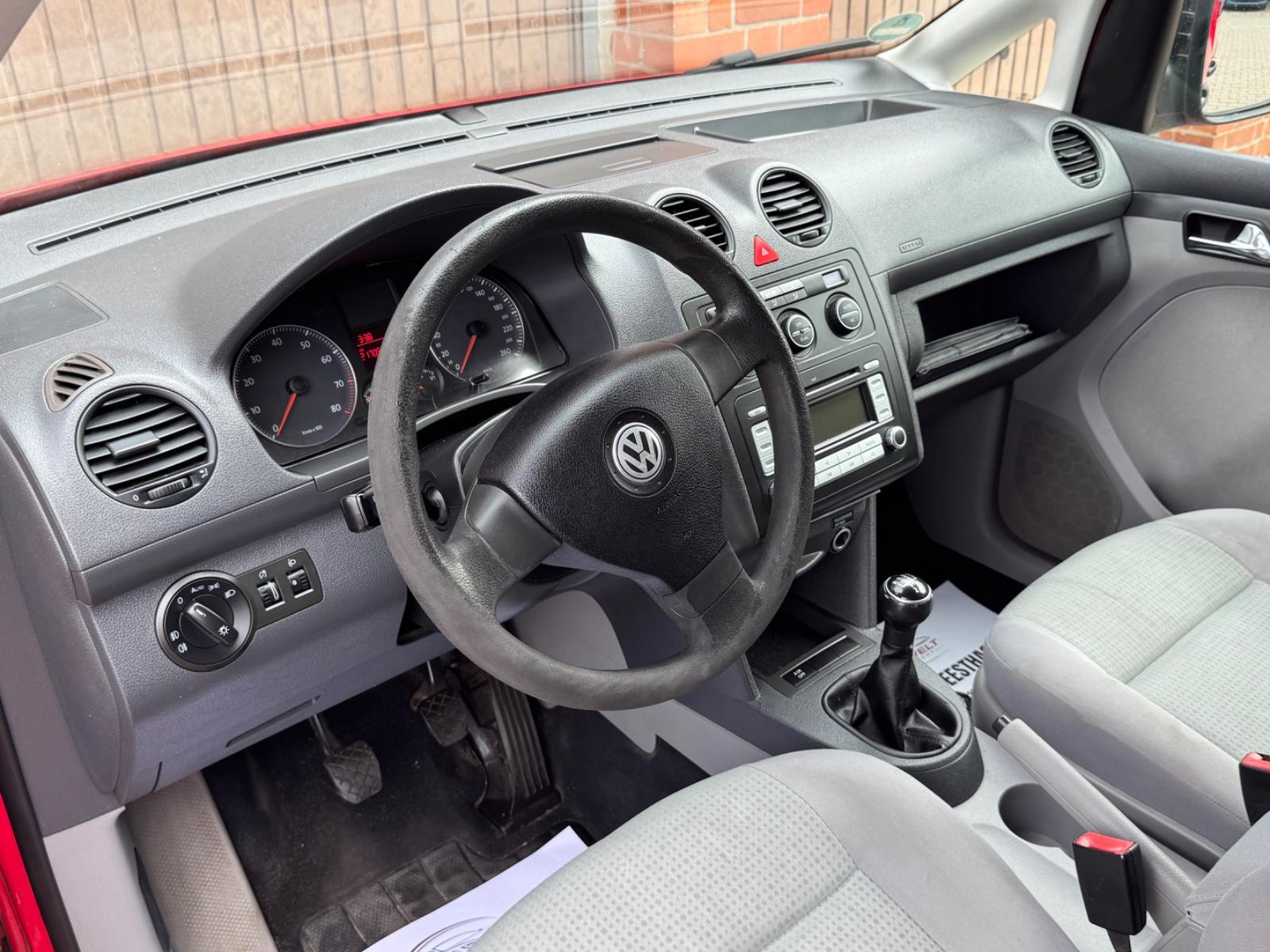 Volkswagen Caddy Life Team 7-Sitze,Klima,Allwetter,TÜV+Insp