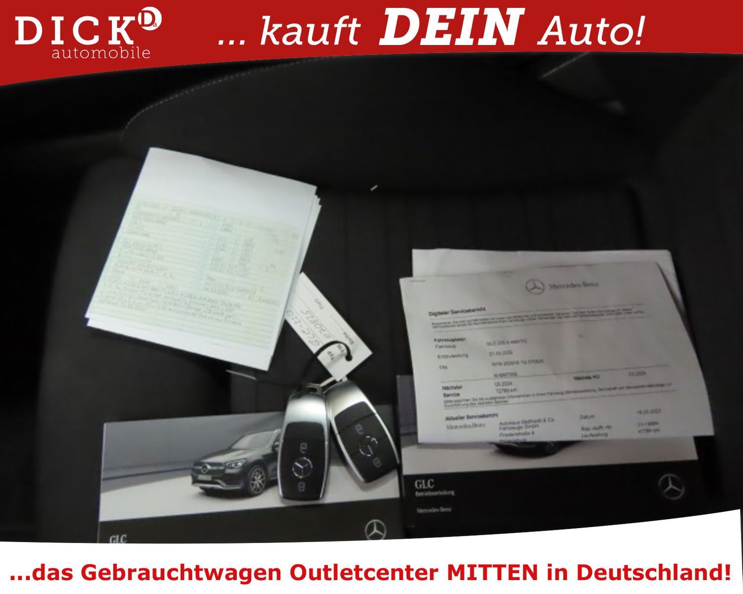 Fahrzeugabbildung Mercedes-Benz GLC 220d 4Mat 9G LED/NAVI+/DAB/STANDHZ/RFK/AHK/8