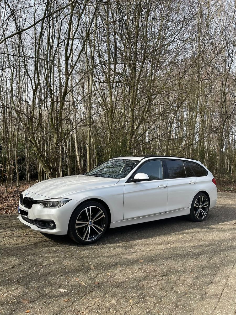 BMW 320d Touring Schiebedach-Anhängerkupplung 