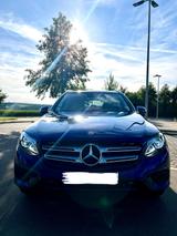 Mercedes-Benz GLC 250 d 4MATIC-Scheckheft-8fach-Ambiente-360* - mit Diesel-Antrieb: Blau, Beheizbare Frontscheibe, Geländewagen