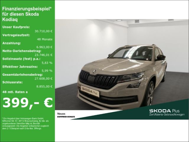 Skoda Kodiaq SPORTLINE TDI DSG AHK APP LED EPH NAVI SI