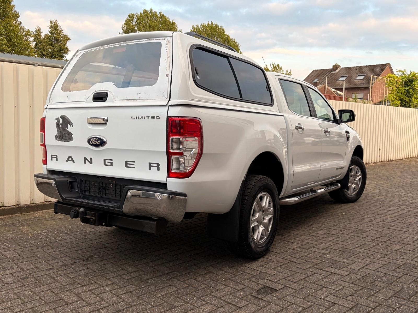 Ford Ranger Limited Double Cabine 4x4 2.2 TDCi 150 ch – BVM – Cuir – Attelage