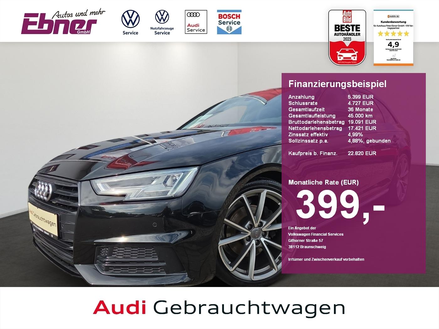Audi A4 Avant S-LINE SELECTION TSI AHK+KAMERA+MEMORY+