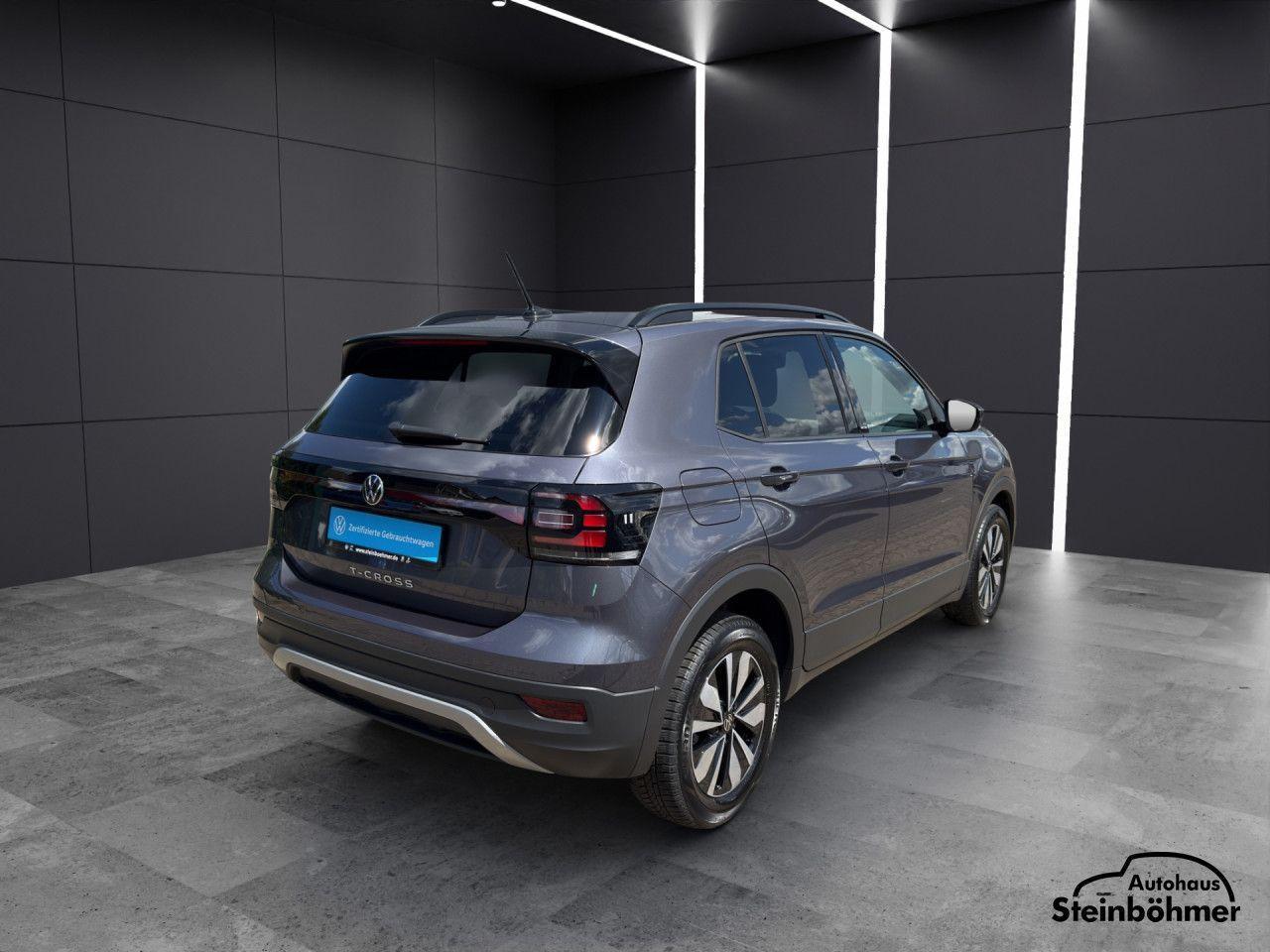 Volkswagen T-Cross MOVE 1.0TSI Navi Klima Sitzhzg Bluetooth, миниатюра 7
