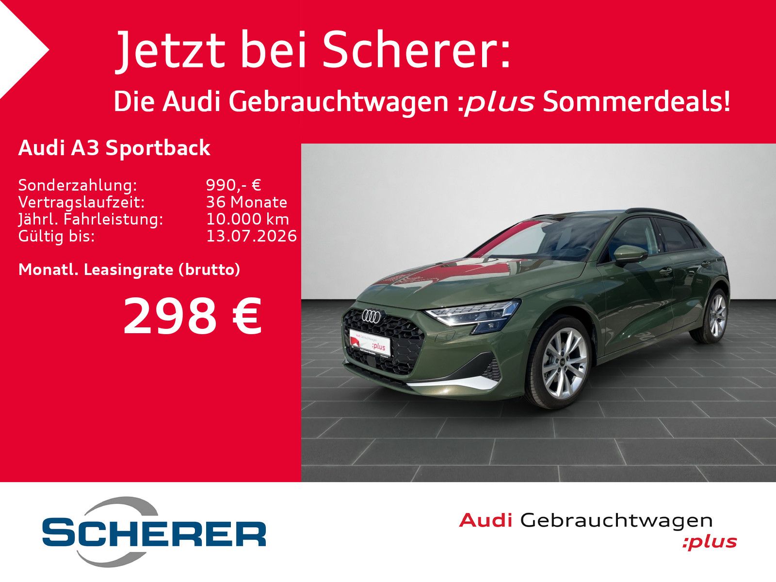 Audi A3 Sportback Advanced advanced S tronic SHZ RFK
