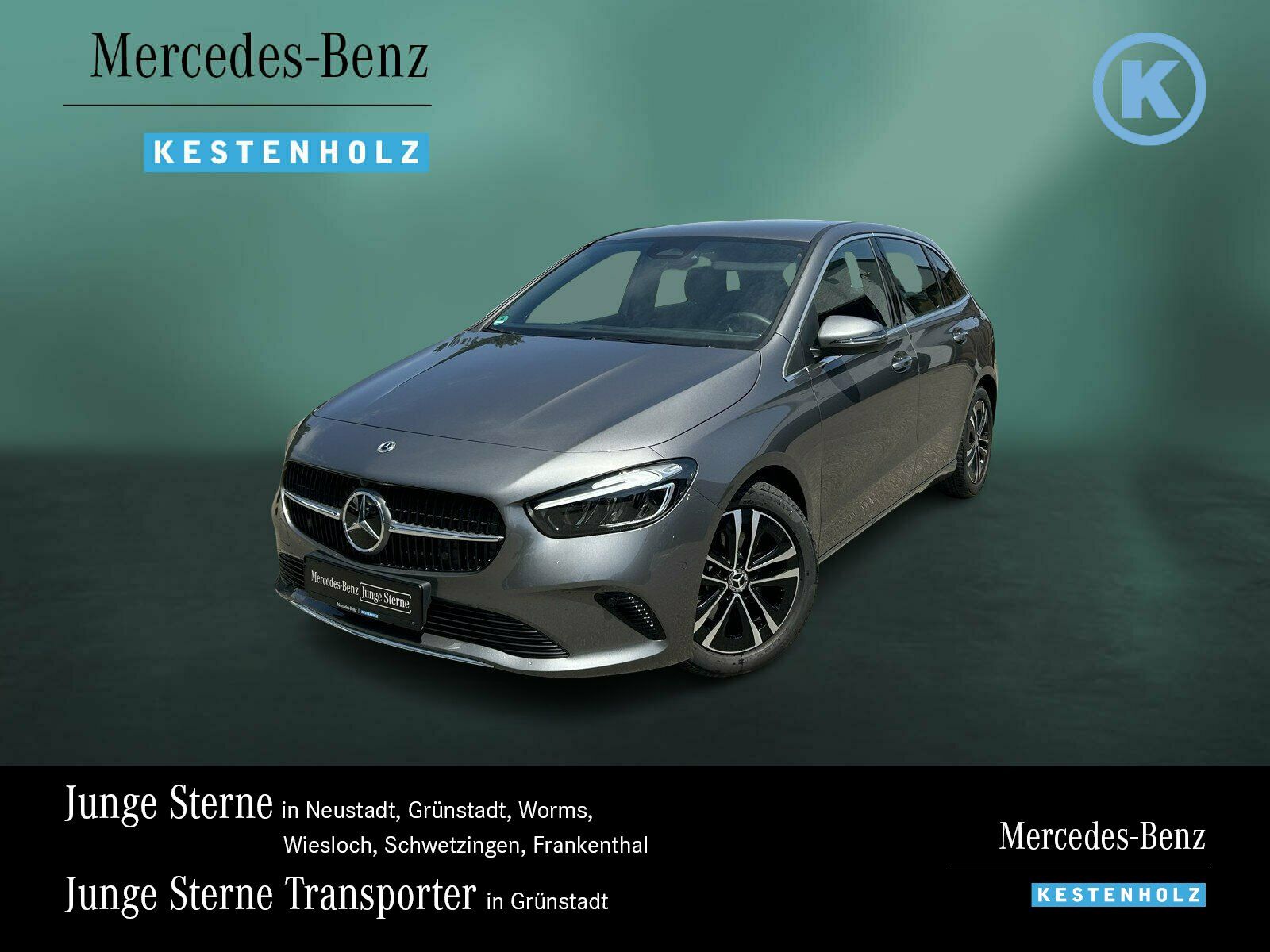 MERCEDES-BENZ B 180 PROGRESSIVE+AHK+KAM+EASYP+LENKHZ+SHZ+LED