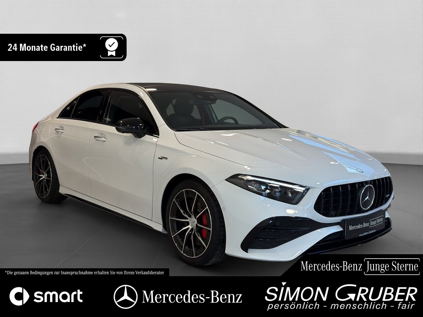 Fahrzeugabbildung Mercedes-Benz A 35 4M Limo AMG Night Pano HUD Burm MBeam