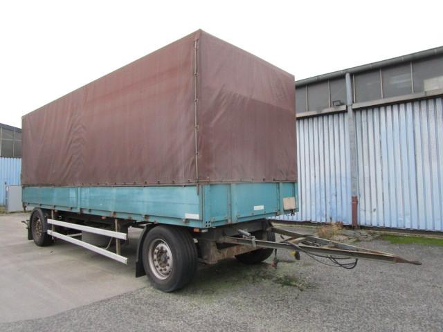 Andere Tang DK18 Pritsche+Plane Anhänger, 7,2m Aufbau