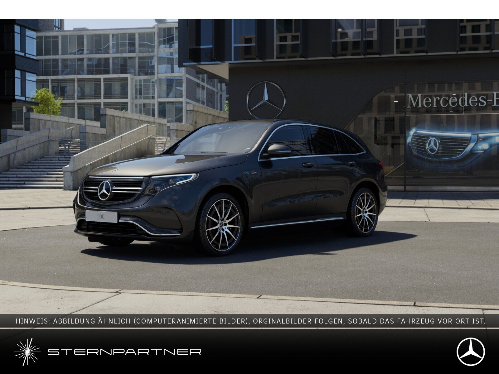 MERCEDES-BENZ EQC 400 4M AMG+AHK+MEMORY+M.BEAM+AMBIENTE+20''