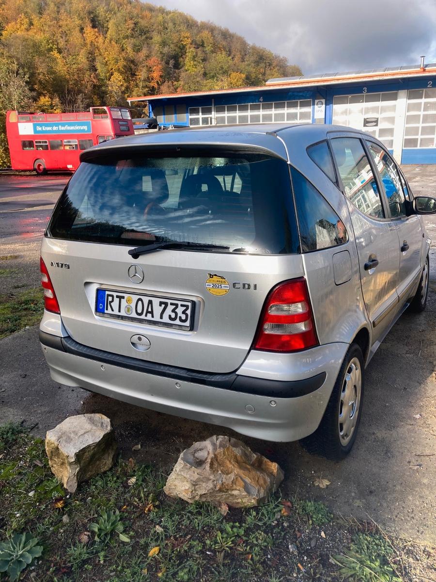 Mercedes-Benz A170 2004 — rear view
