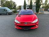 Peugeot 206 Cabriolet CC Platinum - Peugeot 206: Rot, Leder