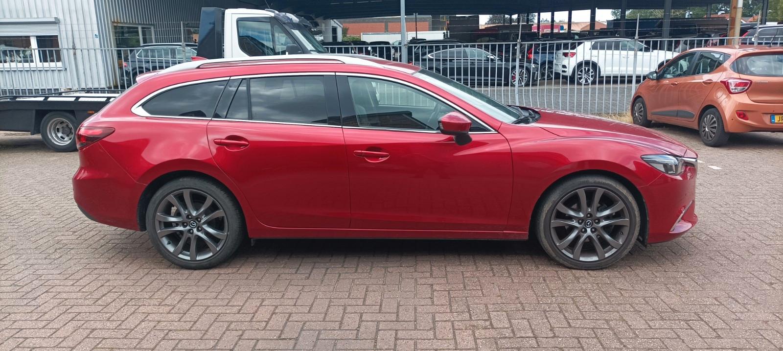 Mazda 6 2015 — rear view