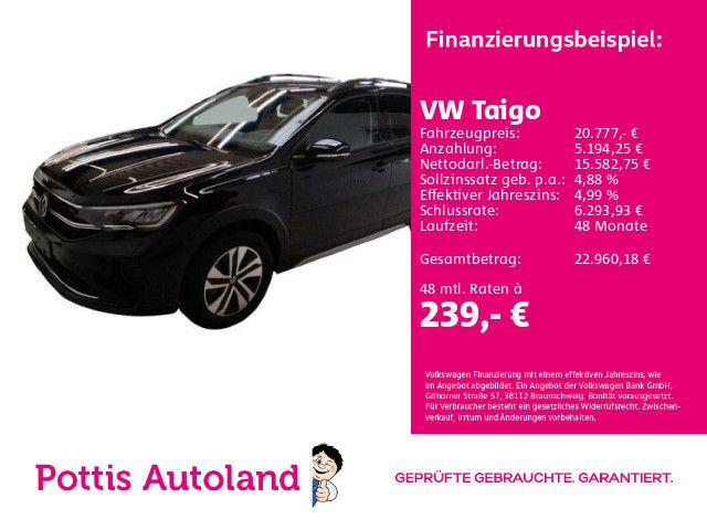 Taigo 1.0 TSI ENERGY NAVI PDC LED SITZHZG