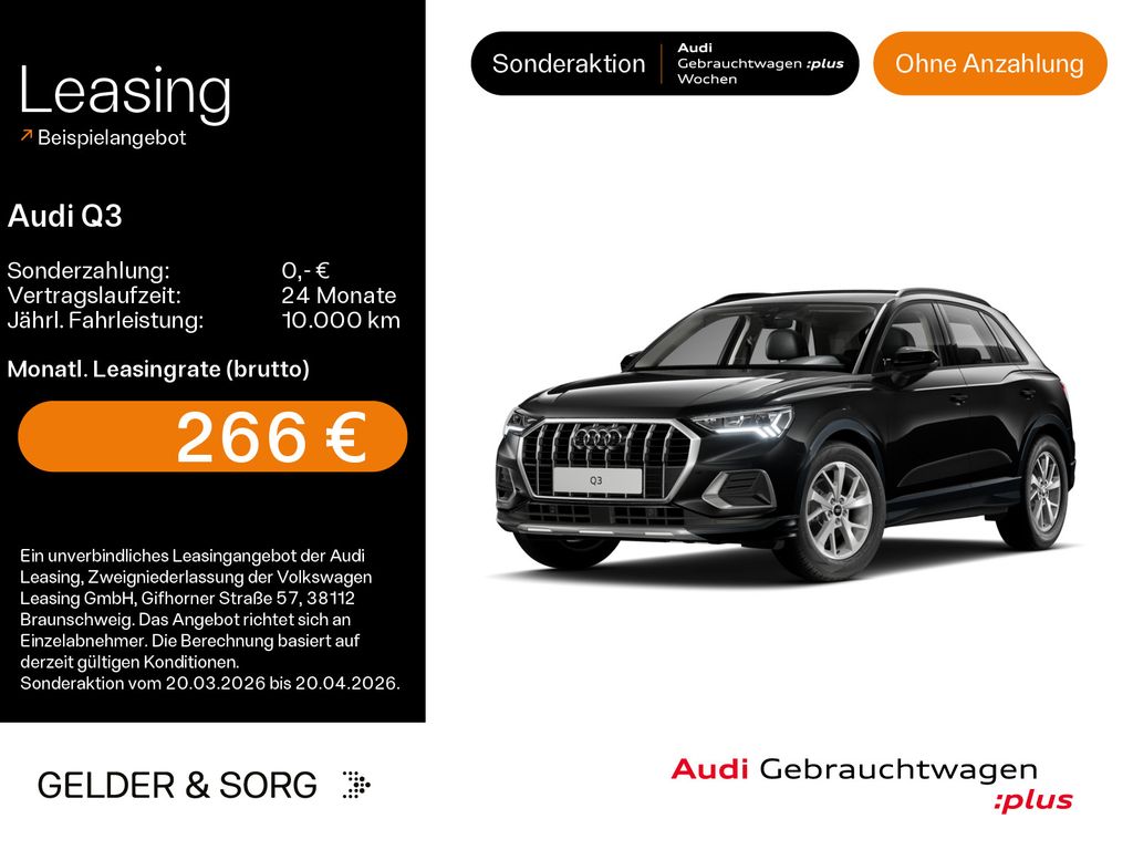 Audi Q3 35 TFSI advanced ACC*CarPlay*AHK*LED*RFK*