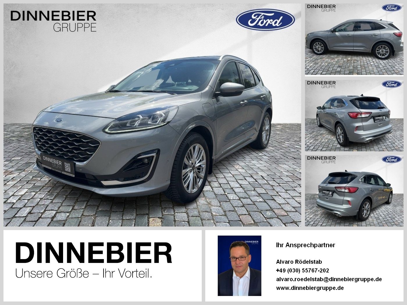 Ford KUGA VIGNALE 2.5 PHEV ACC CAM LED NAVI Klima