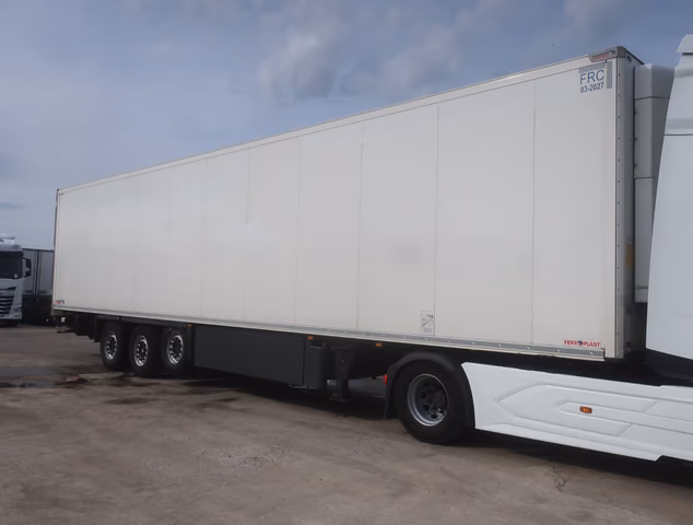 Schmitz Cargobull ca.90 m³ oblon hidraulic Doppelstock Thermo King SLXi 300