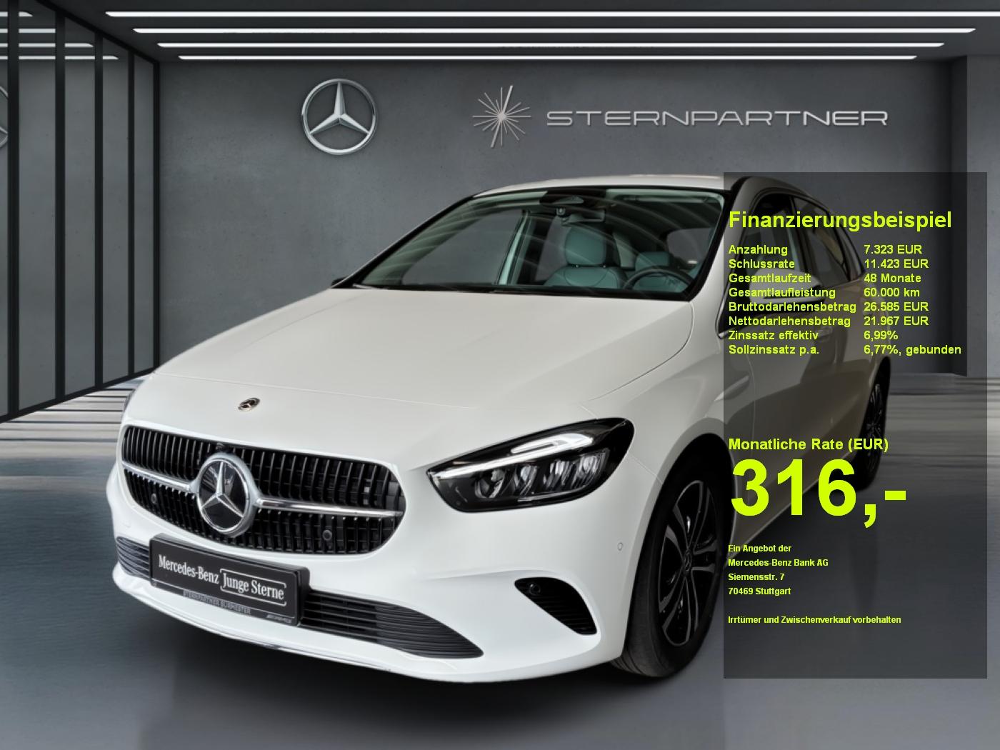 Mercedes-Benz B 200 Progressive+Navi+Kamera+Totwinkel+MBUX+