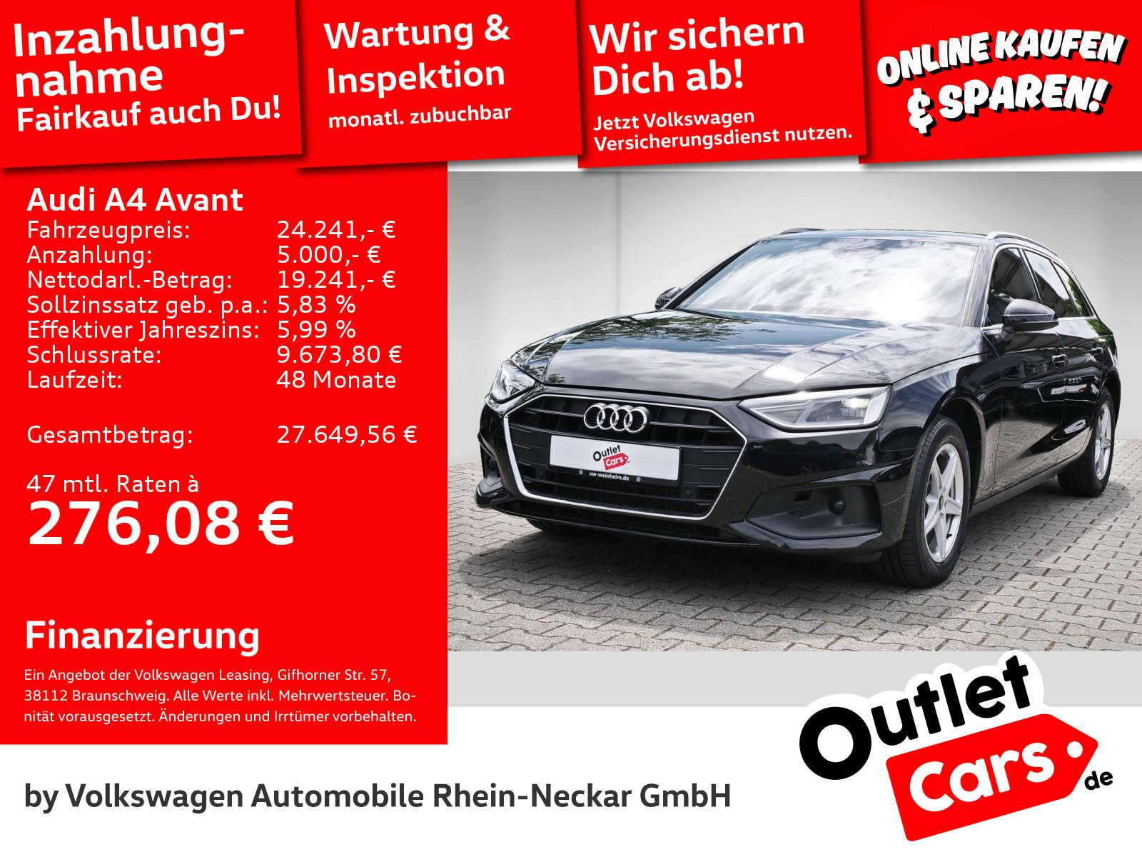 Audi A4 Avant 35 TDI S-Line inter. AHK Automatik uvm.