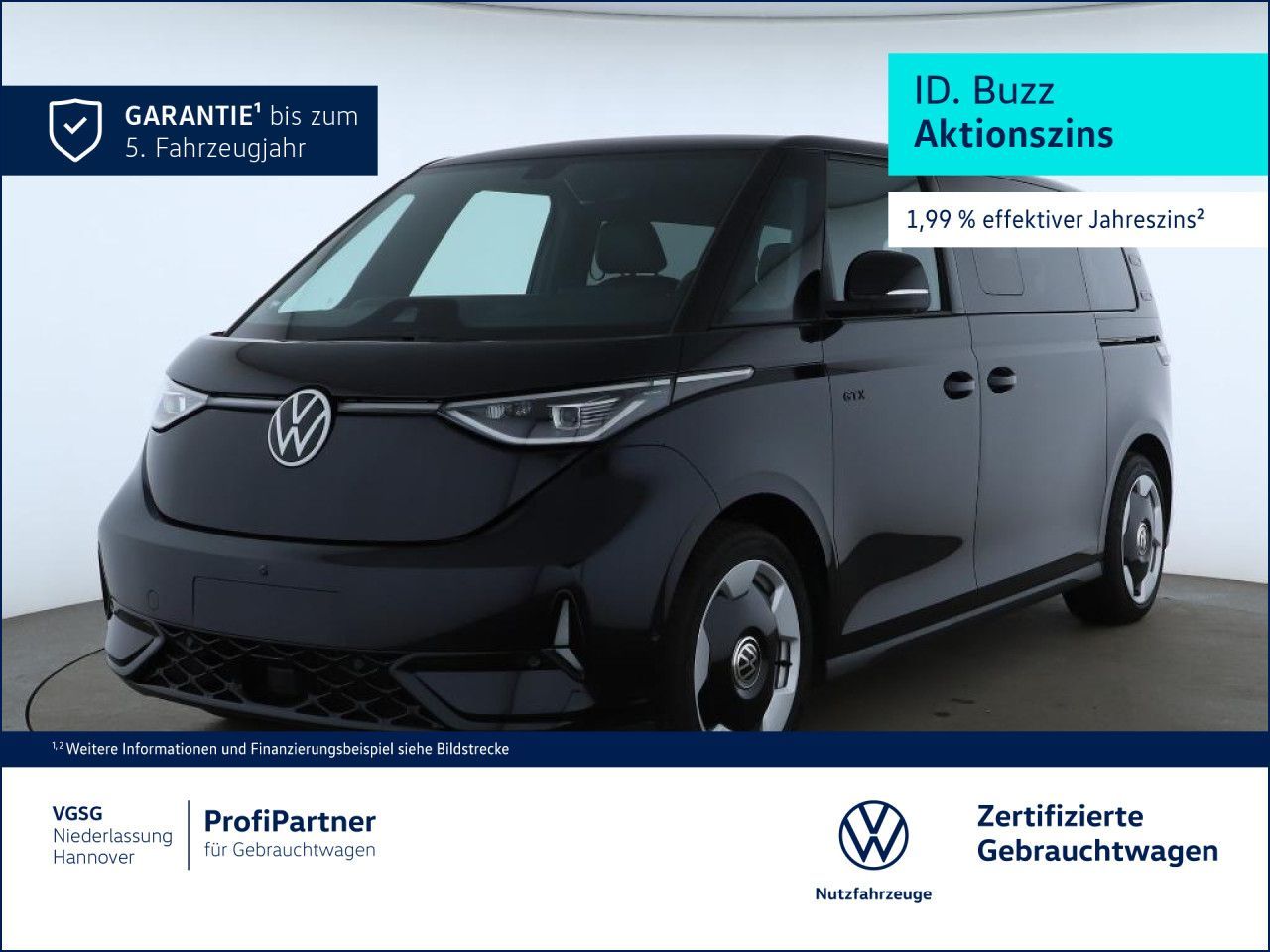 Volkswagen ID. Buzz GTX Lang 4Motion Pano ACC Wärmepumpe