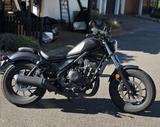 Honda Rebel 500 | Black Gunpowder Matt | TÜV neu - HONDA CHOPPER REBEL