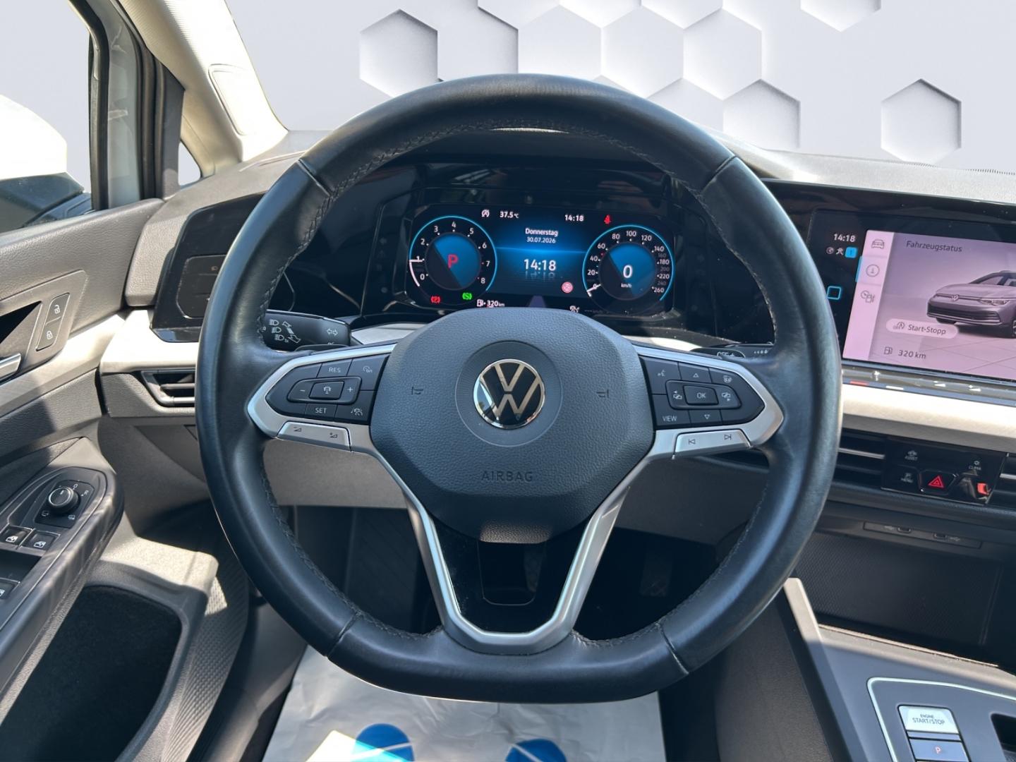 Volkswagen Golf Variant VIII Life 1.0eTSI DSG AHZV LED ACC, миниатюра 10