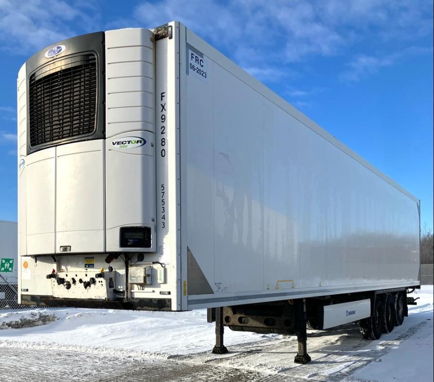 Krone Trailer Reefer Flower Width Straight